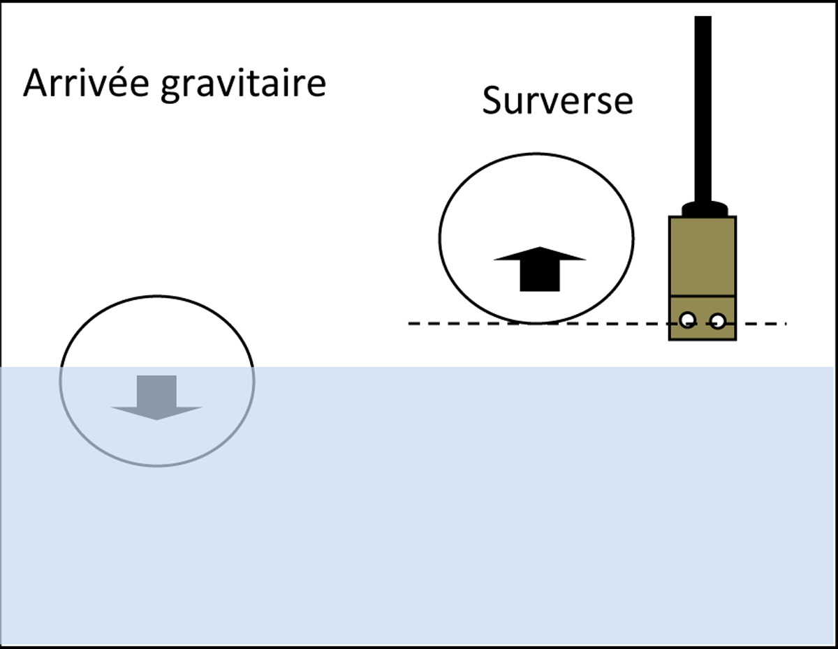 Détecteur de surverse