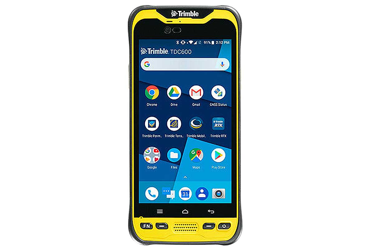 Trimble portable TDC 600 (cellulaire)